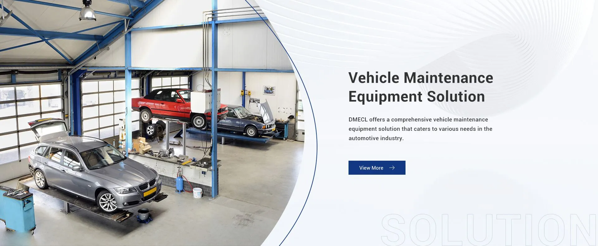 Vehicle Maintenance Equipment Solution